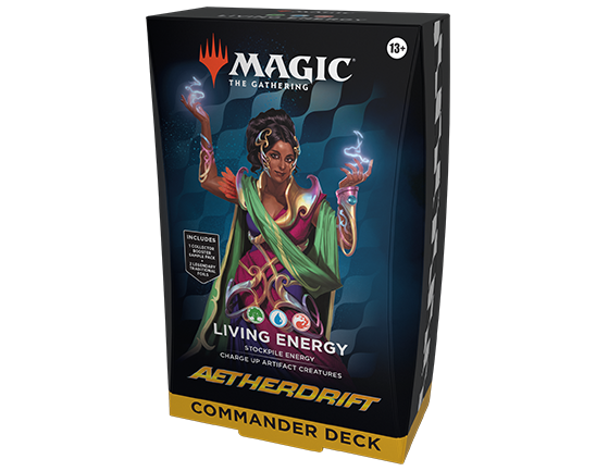 MTG Aetherdrift Commander Deck - Living Energy