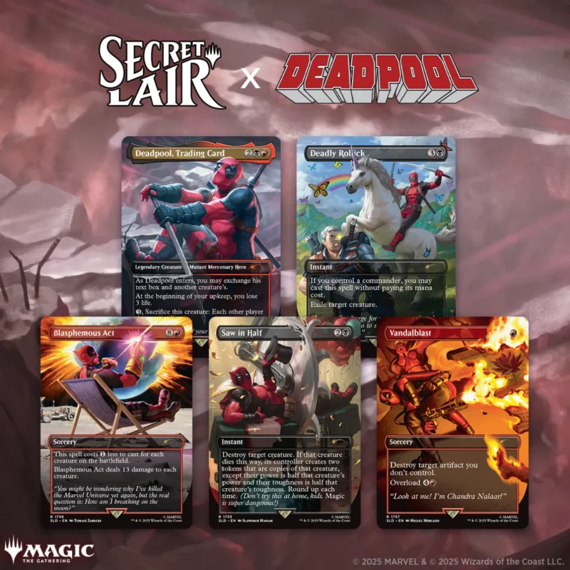 Secret Lair Drop: Secret Lair x Marvel's Deadpool: April Pool's Day! - Non-Foil Edition