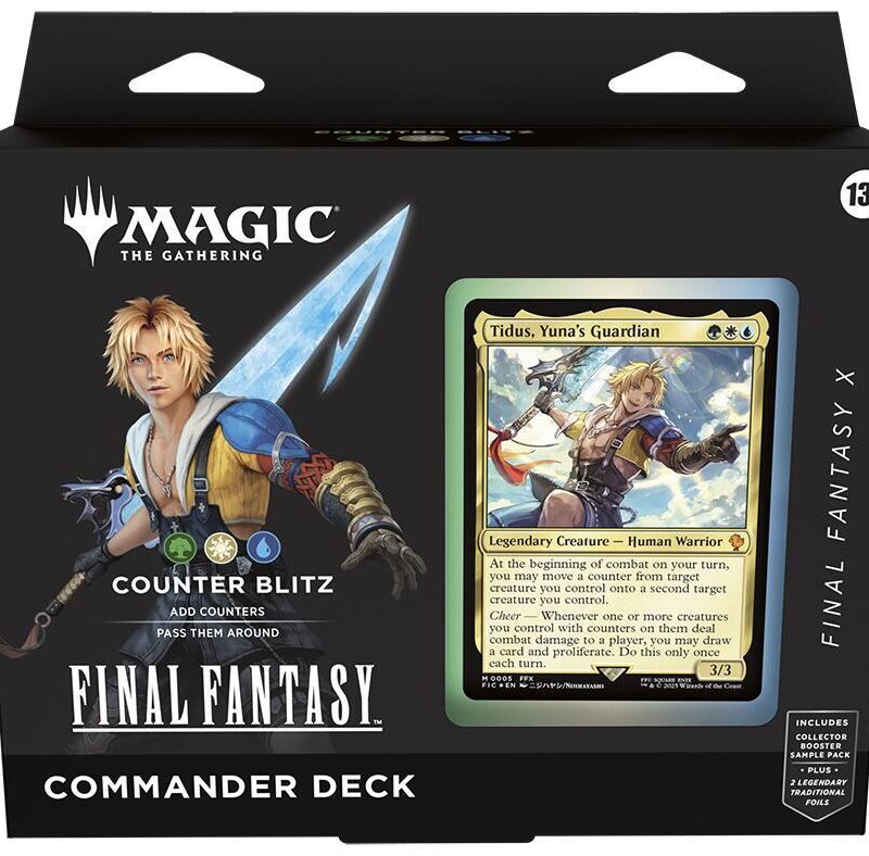 MTG Universes Beyond Commander - Final Fantasy X - Counter Blitz