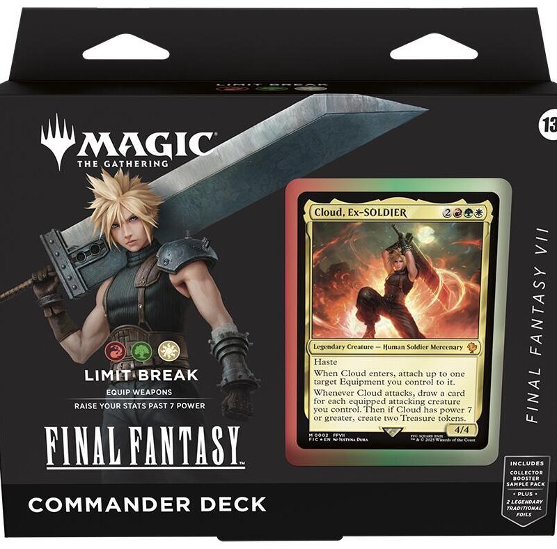 MTG Universes Beyond Commander - Final Fantasy VII - Limit Break