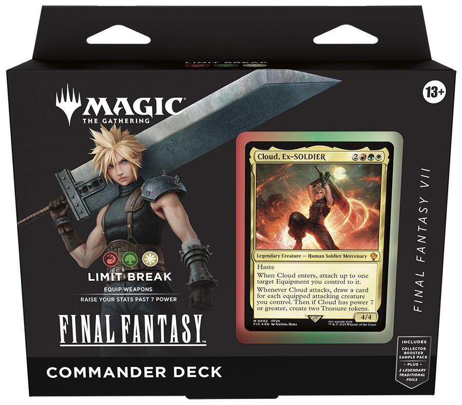MTG Universes Beyond Commander - Final Fantasy VII - Limit Break