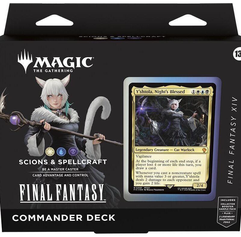 MTG Universes Beyond Commander - Final Fantasy XIV - Scions & Spellcraft