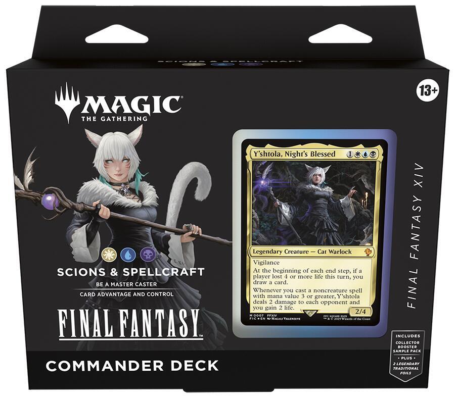 MTG Universes Beyond Commander - Final Fantasy XIV - Scions & Spellcraft