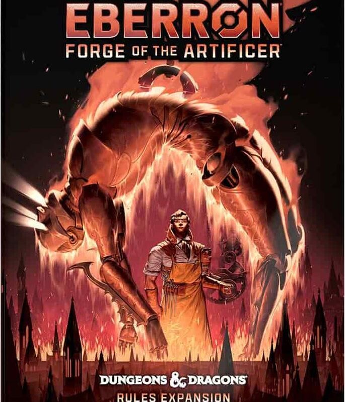 Dungeons and Dragons 5.5 Eberron Forge of the Artificer Alternate Art Cover