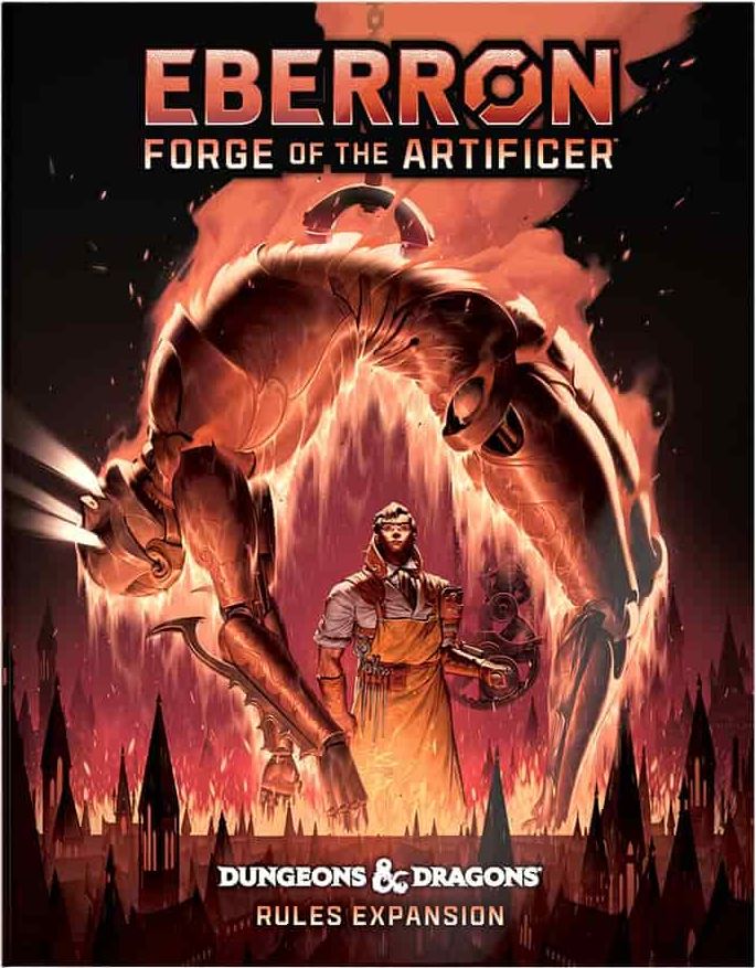 Dungeons and Dragons 5.5 Eberron Forge of the Artificer Alternate Art Cover