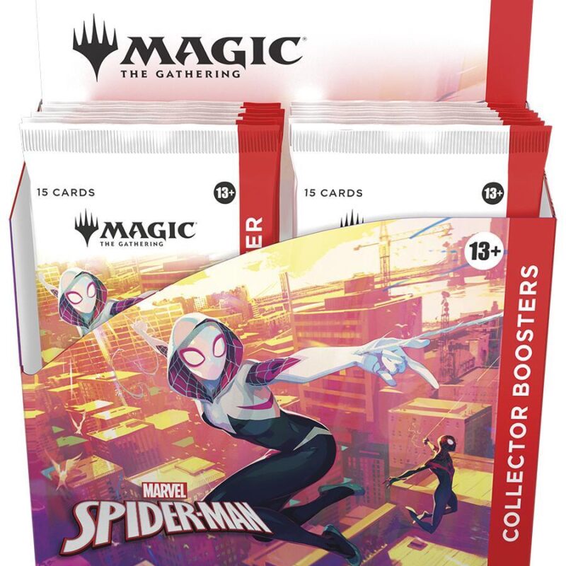 Magic The Gathering Spiderman Collector Booster Box