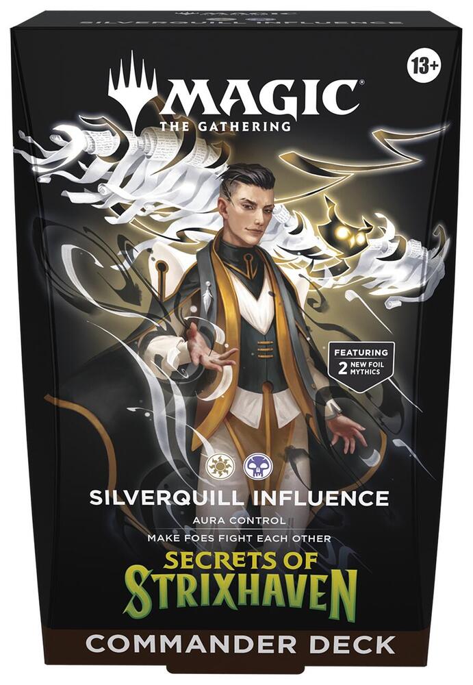 MTG Secrets of Strixhaven Commander Silverquill Influence