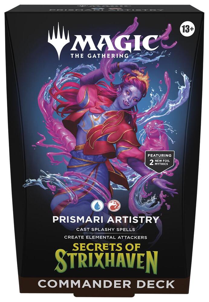 MTG Secrets of Strixhaven Commander Prismari Artistry