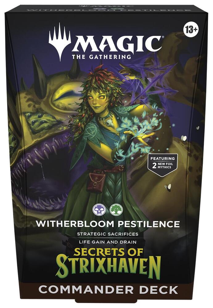 MTG Secrets of Strixhaven Commander Witherbloom Pestilence