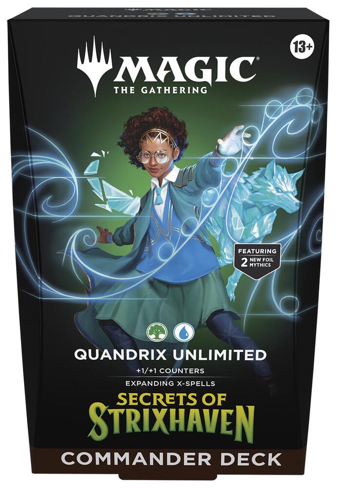 MTG Secrets of Strixhaven Commander Quandrix Unlimited