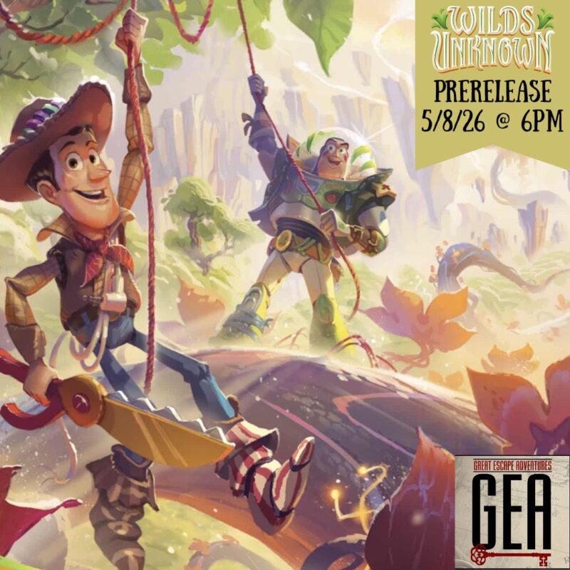 Lorcana Wilds Unknown Prerelease Event -Horseheads