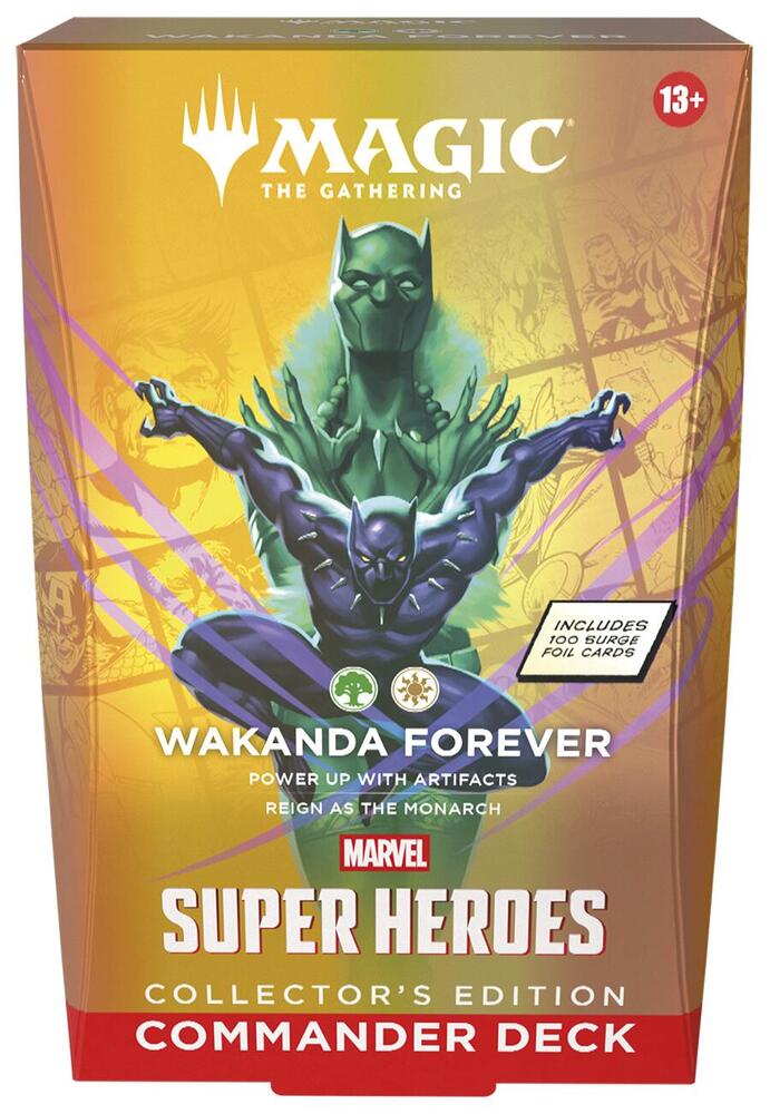 MTG Marvel Super Heroes Commander Deck - Wakanda Forever (Collector's Edition)