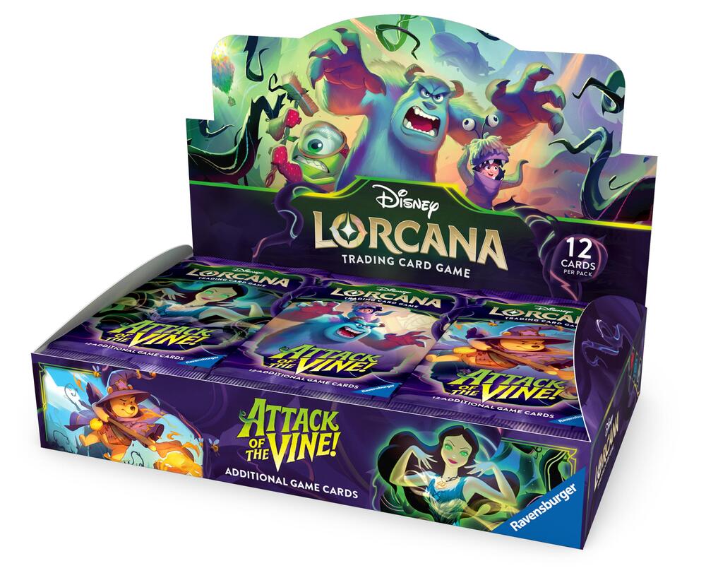 Disney Lorcana Attack of the Vine! Booster Box