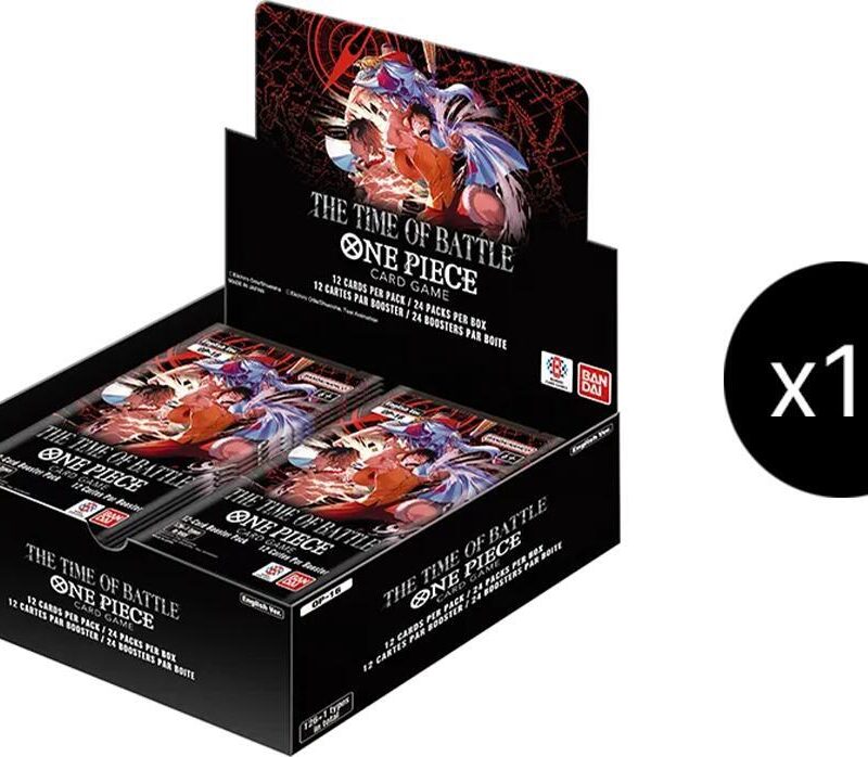 ONE PIECE TCG OP-16 The Time of Battle FACTORY SEALED CASE