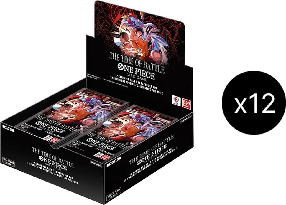 ONE PIECE TCG OP-16 The Time of Battle FACTORY SEALED CASE